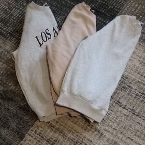 Stylish Beige and Gray Women's Sweatshirts